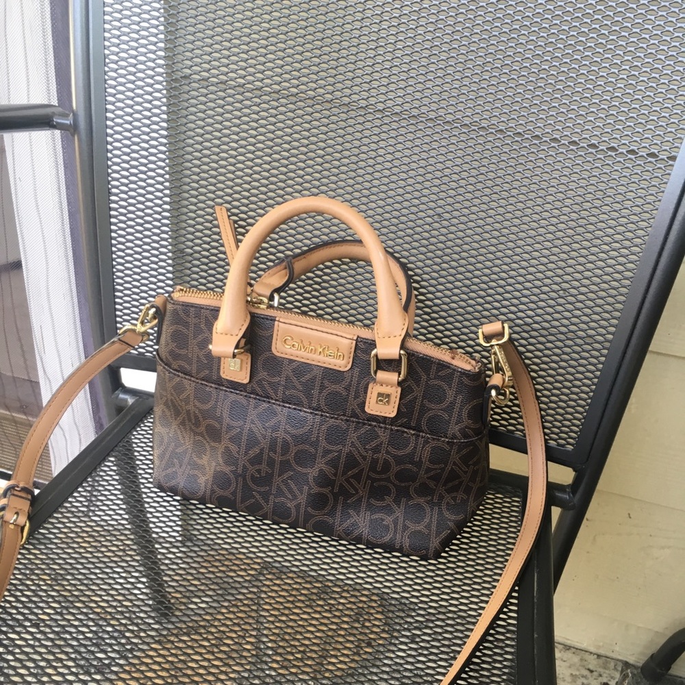 Calvin Klein leather purse.